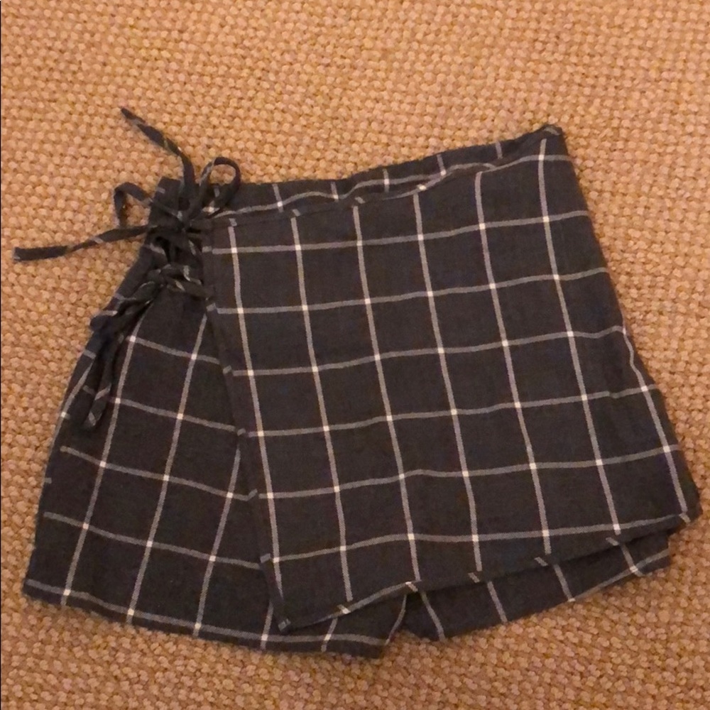 Cotton Candy LA Plaid Skort